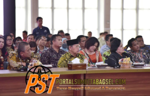 Wakil Walikota P.Sidempuan Hadiri Rakorprov High Level Meeting TPID Provinsi Sumatera Utara Tahun 2023