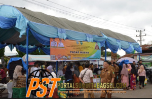 Mendadak Ramai Warga Kota Padang Sidempuan Serbu Pasar murah