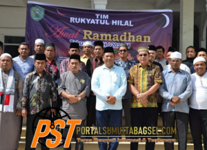 Walikota P.Sidempuan Lepas Rombongan Rukyatul Hilal Menuju Pantai Hajoran