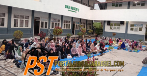 Pesantren Kilat di SMA Negeri 2 P. Sidempuan dirangkai dengan Sholat Taraweh Bersama