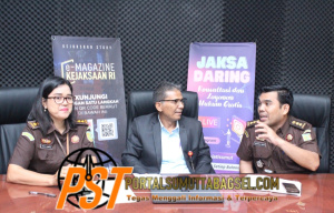 Jaksa Daring Dengan Ombudsman RI Perwakilan Sumut, Pelayanan Publik Yang Baik Akan Mencegah Terjadinya Korupsi