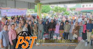 Padang Sidempuan Utara dan Padang Sidempuan Tenggara Terima Bantuan Pangan Cadangan Beras Nasional