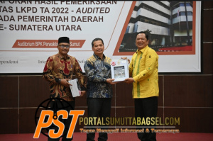 Pemerintah Kota Padang Sidempuan Kembali Raih WTP Ke 3 Kalinya