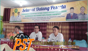 Dinas Sosial P. Sidempuan Beri Pembekalan Terhadap Tenaga Kesejahteraan Sosial Kelembagaan Masyarakat