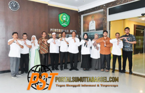Walikota Padang Sidempuan Terima Audensi Kepala Badan Pusat Statistik