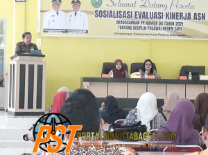 BKPSDM Padang Sidempuan Gelar Sosialisasi Evaluasi Kinerja  Aparatur Sipil Negara