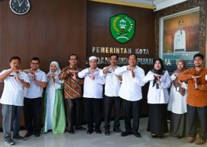 Bahas FKP Regsosek, Walikota Padang Sidempuan Terima Audiensi Kepala BPS