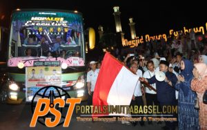 Bupati Tapanuli Selatan Berangkatkan dan Dampingi 194 Jamaah Calhaj
