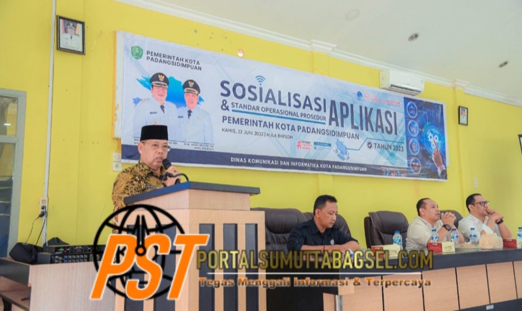 Diskominfo Padangsidimpuan laksanakan sosialisasi aplikasi & standar operasional prosedur