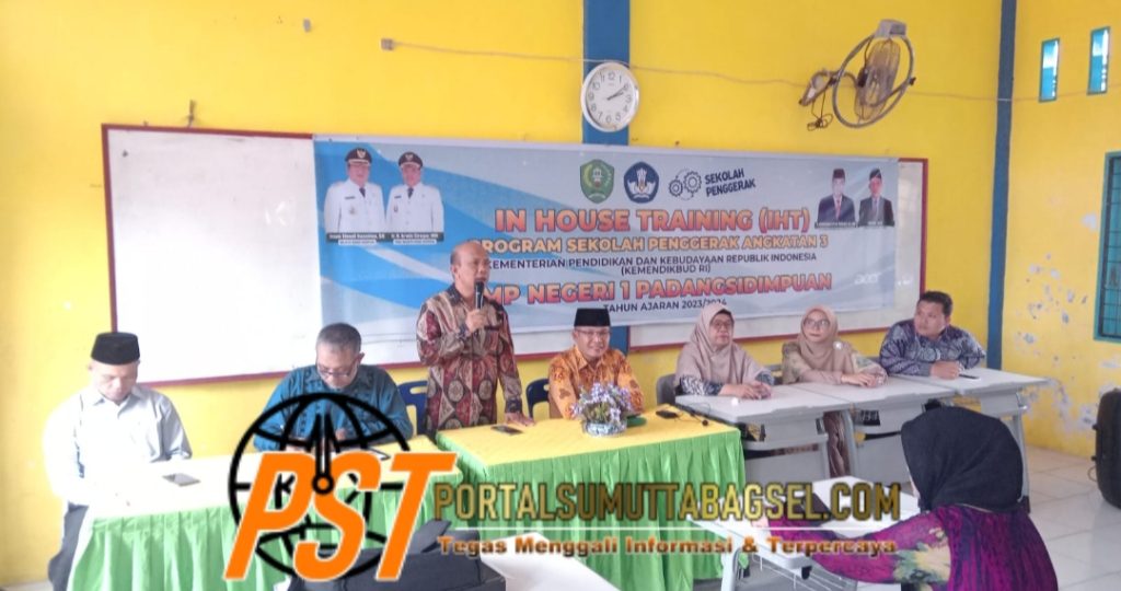 Menghadapi Kurikulum Merdeka Belajar, SMP Negeri 1 Padangsidimpuan lakukan In Haouse Training