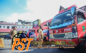 Pemko Padangsidimpuan Terima Hibah Mobil Pemadam Kebakaran Dan Ambulans Dari Kementerian Dalam Negeri