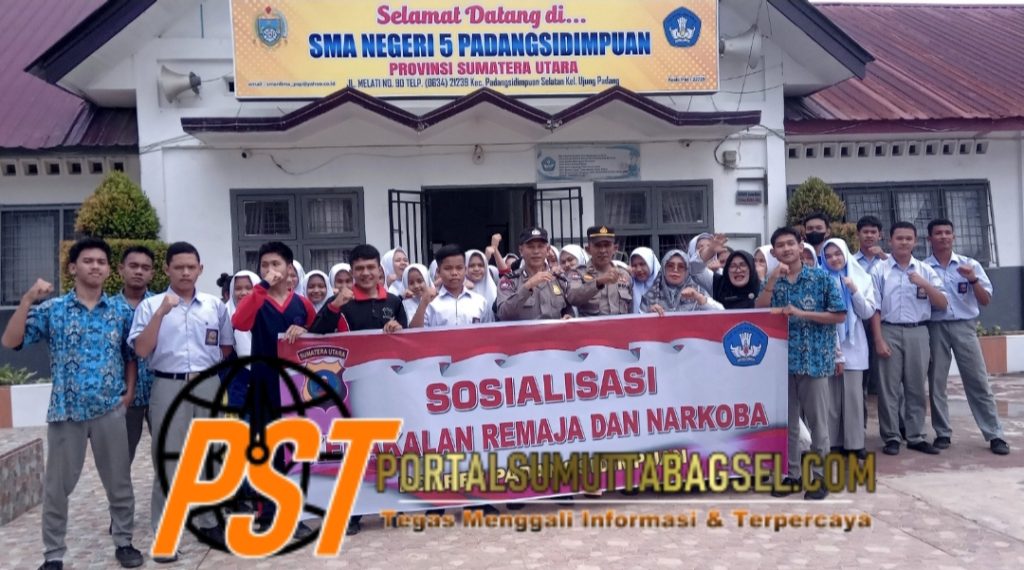 Polres Padangsidimpuan Sasar Pelajar Untuk Cegah Kenakalan Remaja, Narkoba dan Balap Liar