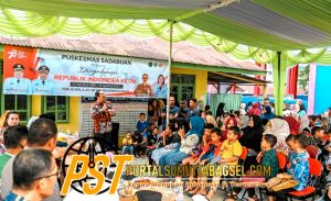 Wali Kota Padangsidimpuan Buka Kegiatan Bakti Sosial Kesehatan Di UPTD Puskesmas Sadabuan