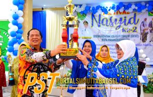 Wali Kota Irsan Tutup Festival Nasyid Ke 2 BKMT Tingkat Kota Padangsidimpuan