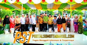 Wali Kota Padangsidimpuan Bersama Wagubsu Serahkan Zakat ASN Kepada 1500 Penerima