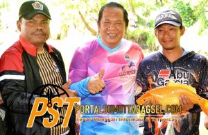 Wali Kota padangsidimpuan Buka Lubuk Larangan Aek Pardomuan