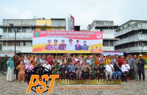 Wali Kota Padangsidimpuan Pimpinan Apel Gelar Pasukan Pengamanan Pilkades Serentak