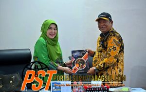 Wali Kota Irsan Terima Kunjungan Kepala BPS Padangsidimpuan