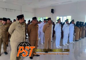 Wali Kota Padangsidimpuan Lantik Pejabat Eselon II, III, IV Di Aula Baperlitbang