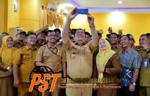 Walikota Irsan Efendi Nasution Kukuhkan 56 Kepling Di Kec. Padangsidimpuan utara