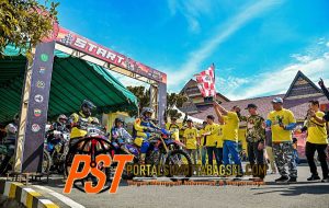 Wali Kota Padangsidimpuan Lepas 250 Rider Motor Trail Dari Berbagai Daerah