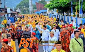 Wali Kota Dan Wakil Walikota Pamit Dan Mohon Diri Kepada Masyarakat Sidimpuan