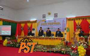 Ketua DPRD Pimpin Rapat Paripurna Istimewa Hari Jadi Kota Padangsidimpuan Ke-22