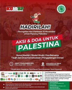 Besok, Aksi dan Doa Bersama Untuk Palestina di Masjid Agung Al- Abror Padangsidimpuan