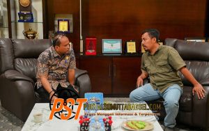 Pj Wali Kota Letnan Terima Silaturahmi SMSI Kota Padangsidimpuan