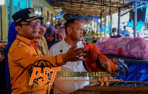 Pj Wali Kota Padangsidimpuan insfeksi Mendadak di Pasar Pajak Batu