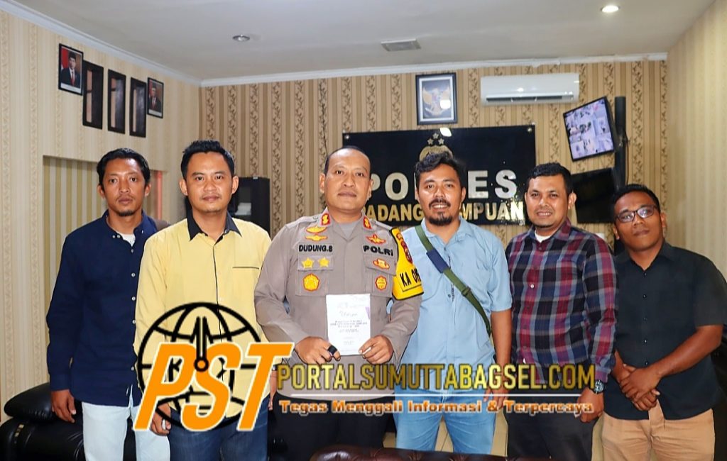 Kapolres Padangsidimpuan Berpesan Kepada SMSI Bantu Polri Jaga Pemilu Damai 2024
