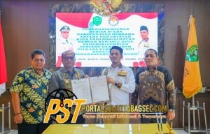 Pemko Padangsidimpuan Bersama Bawaslu Tanda Tangani  NPHD Anggaran Pilkada 2024