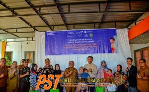 Pejabat Wali Kota Letnan Dalimunthe Salurkan Bapang Kepada Keluarga Resiko Stunting