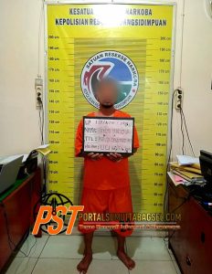 Terlibat Narkoba Pria di Padangsidimpuan Ditangkap Polisi