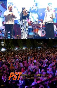 Ribuan Masyarakat Padati Penutupan Pameran Pembangunan Hari Jadi Kabupaten Tapsel