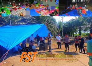 5 Hari, Ratusan Masyarakat Desa Muara Upu Unjuk Rasa Di PTPN III