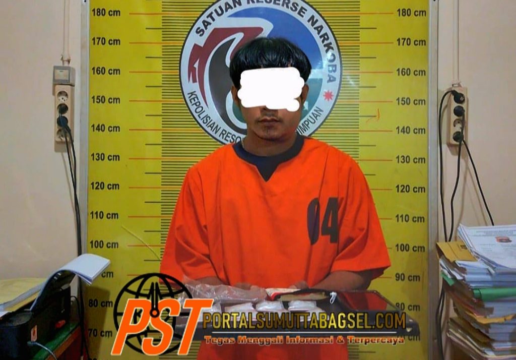 Gagal Edarkan Sabu Seorang Pria Di Amankan Polisi