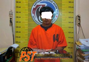 Gagal Edarkan Sabu Seorang Pria Di Amankan Polisi