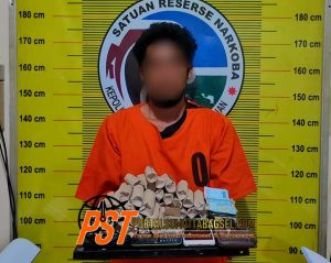 Pria Pengedar Ganja di Padangsidimpuan Ditangkap Polisi