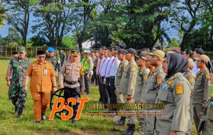 Plh Sekdako Padangsidimpuan Cek Kesiapan Personel Pengamanan Natal dan Tahun Baru