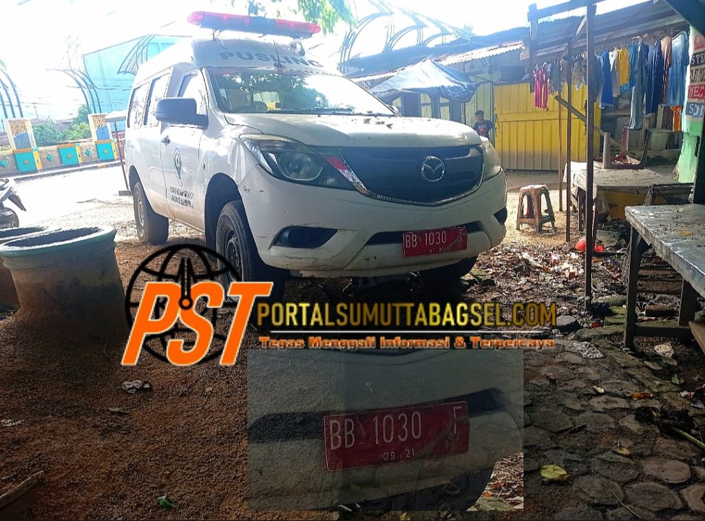Mobil Pusling Dinas Kesehatan Kota Padangsidimpuan Diduga Nunggak Pajak, Mati STNK