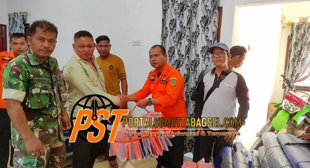 Terdampak Banjir Bupati Tapsel Perintahkan BPBD Salurkan Bantuan Ke Masyarakat Tantom Angkola