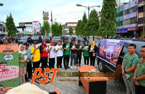 Pj Wali Kota Padangsidimpuan Kunjungi Stand Obrolan Menarik Jaksa (OM JAK) Menjawab