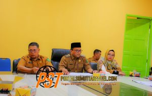 Pj Wali Kota Letnan Buka Rapat Penyampaian Program Kerja KORPRI Kota Padangsidimpuan Tahu 2024