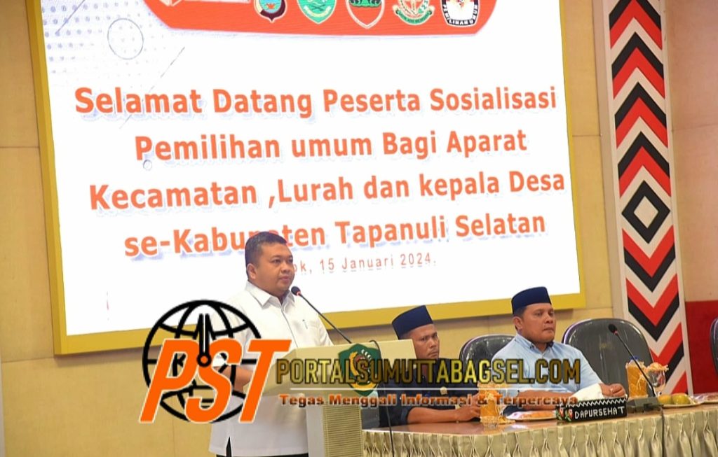 Bupati Tapsel Dolly, Suksesnya Penyelenggaraan Pemilu 2024 Jadi Tanggungjawab Kita Bersama