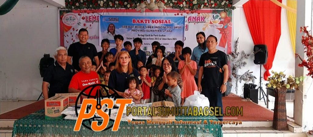 Baksos SMSI Sumut: Perhatian Pengurus di Moment Tahun Baru 2024