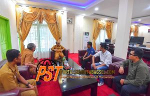 Pj Wali Kota Padangsidimpuan Terima Silaturahmi Gabungan Penggiat Olahraga