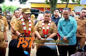 Bupati Dolly dan Forkopimda Sambut Pj. Gubernur Sumut di Mess Pemprovsu Sipirok