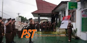 Kejaksaan Tapsel  Melaksanakan Apel Integritas Pembangunan Zona Integritas Menuju WBK
