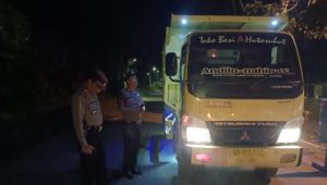 Polsek Batunadua Gencarkan Patroli dan Razia Malam Menjelang Pemilu 2024